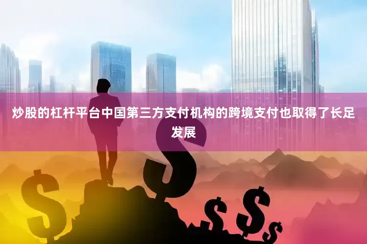 炒股的杠杆平台中国第三方支付机构的跨境支付也取得了长足发展