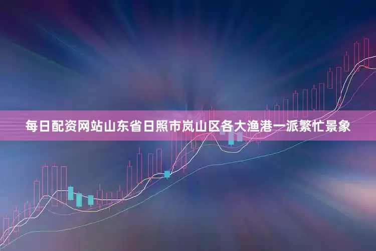 每日配资网站山东省日照市岚山区各大渔港一派繁忙景象