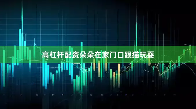 高杠杆配资朵朵在家门口跟猫玩耍