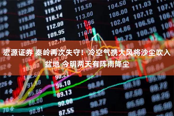 宏源证券 秦岭再次失守！冷空气携大风将沙尘吹入盆地 今明两天有阵雨降尘